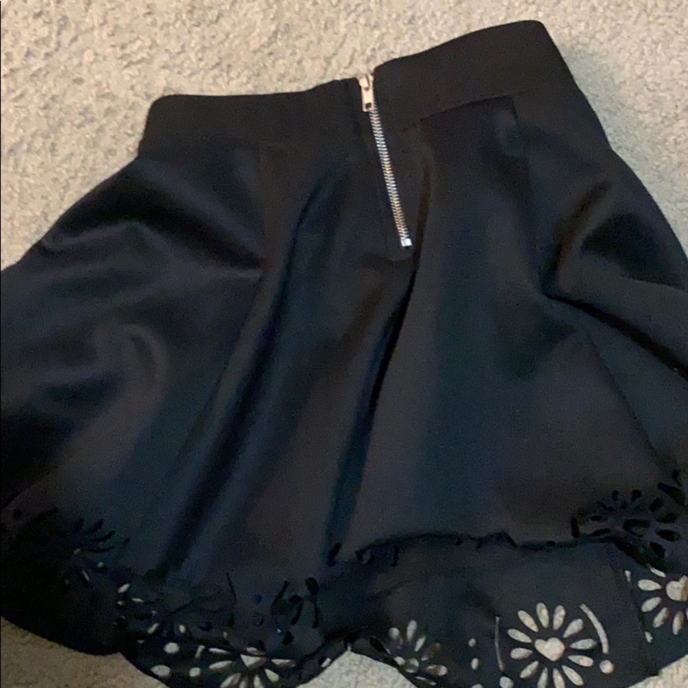 Black skirt